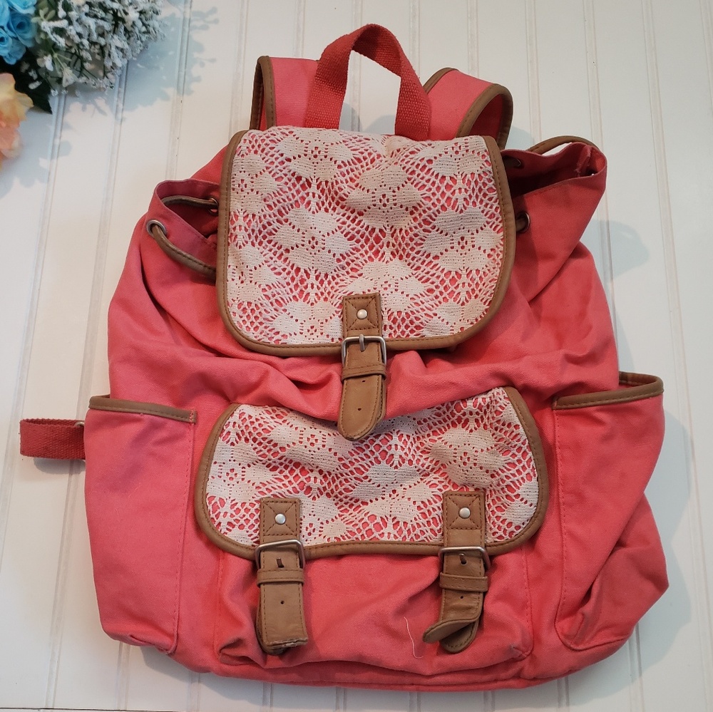 Aeropostale pink backpack bag